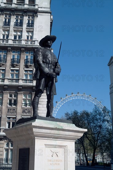 Gurkha Memorial, 2005. Creator: Ethel Davies.