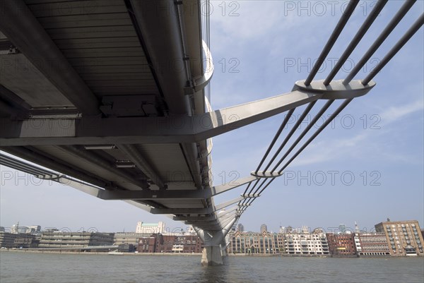 Millennium Bridge, 2005. Creator: Ethel Davies.