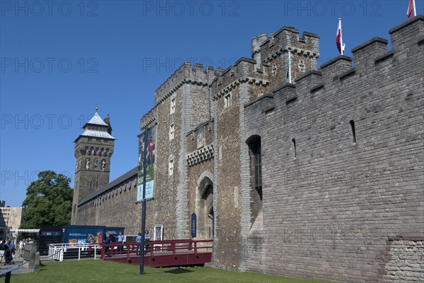 Cardiff Castle, 2009. Creator: Ethel Davies.