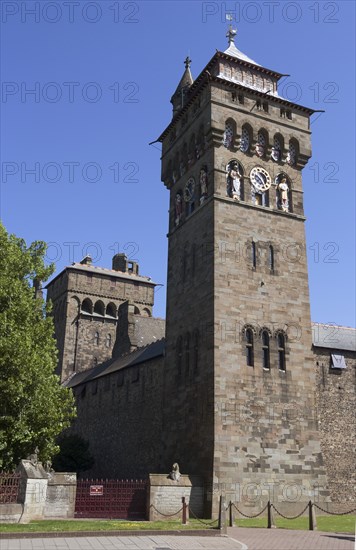 Cardiff Castle, 2009. Creator: Ethel Davies.