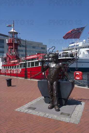 Cardiff, Lightship, 2009. Creator: Ethel Davies.