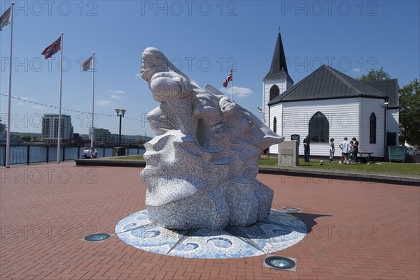 Cardiff, Norwegian Church, 2009. Creator: Ethel Davies.