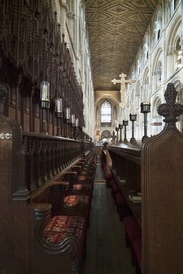 Peterborough Cathedral, 2006. Creator: Ethel Davies.