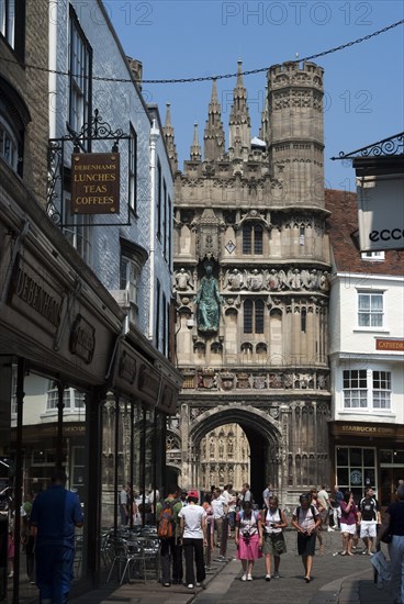 UK, Canterbury, Cathedral views, 2009. Creator: Ethel Davies.