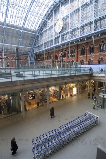 St Pancras Station, 2012. Creator: Ethel Davies.