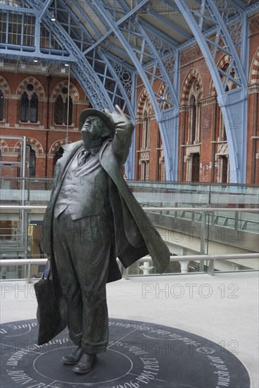 St Pancras Station, 2012. Creator: Ethel Davies.