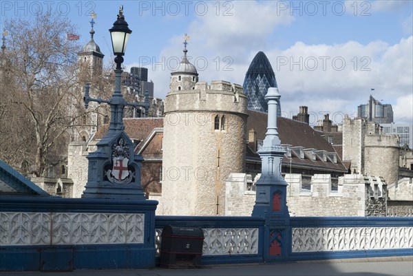 Tower Bridge, 2011. Creator: Ethel Davies.