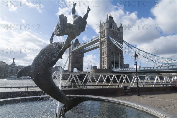 Tower Bridge, 2011. Creator: Ethel Davies.