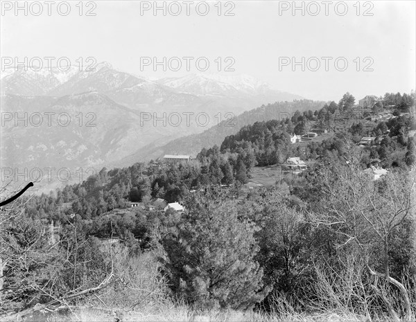 Hill station, India, c1902. Creator: Kirk & Sons of Cowes.