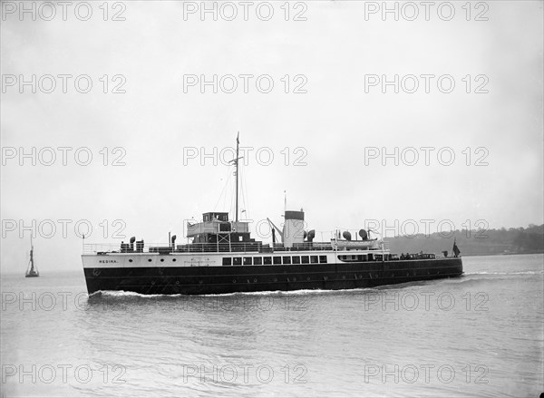 The motor vessel 'Medina' under way, 1932. Creator: Kirk & Sons of Cowes.