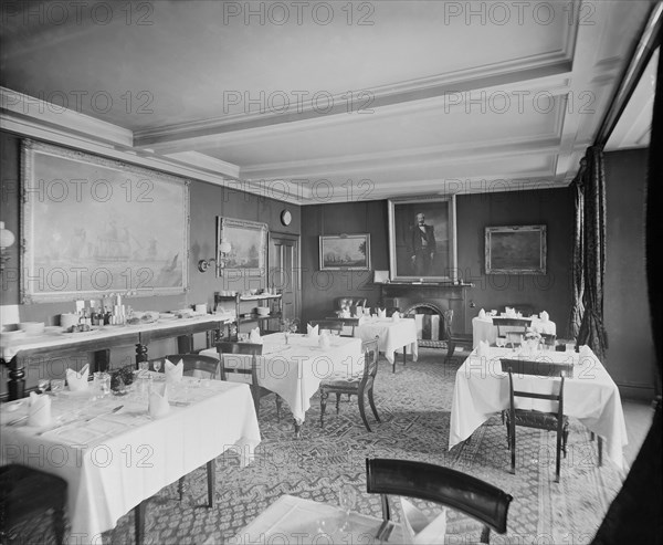 RYS Castle: Interior of Dining Room.