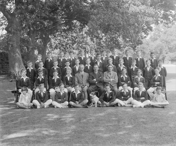 Group portrait, c1935. Creator: Kirk & Sons of Cowes.