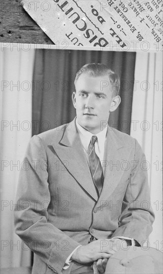 Portrait of a man, c1935. Creator: Kirk & Sons of Cowes.