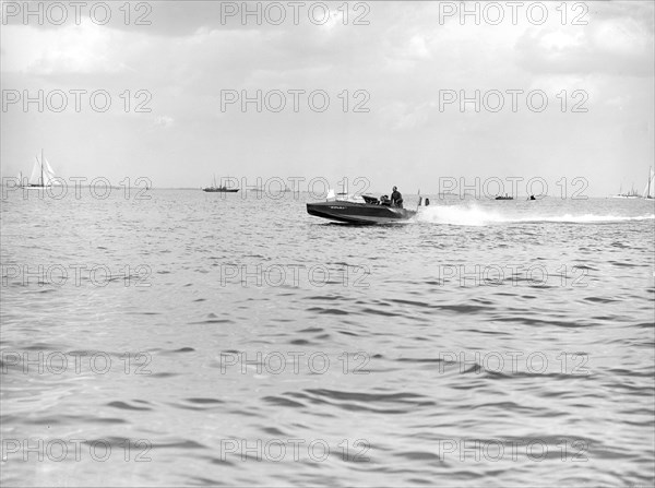 The French hydroplane 'Despujols II', 1913. Creator: Kirk & Sons of Cowes.