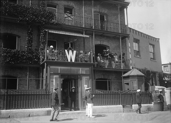 Royal London Yacht Club, Cowes, Isle of Wight, c1935. Creator: Kirk & Sons of Cowes.