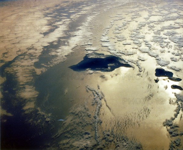 Earth from space - the Hawaiian Islands, USA, c1980s. Creator: NASA.
