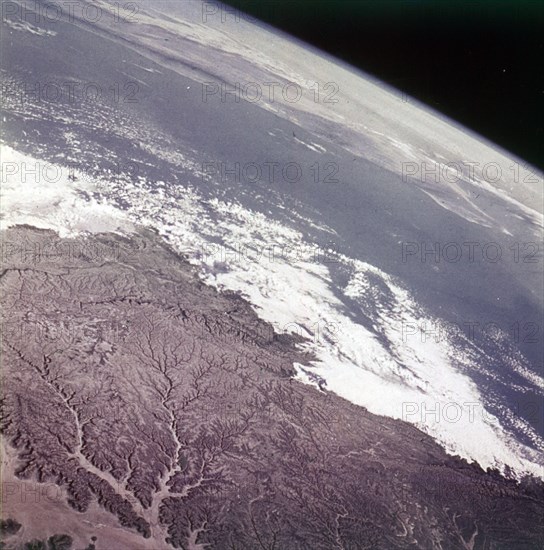 Earth from space - the Sudan, c1980s. Creator: NASA.