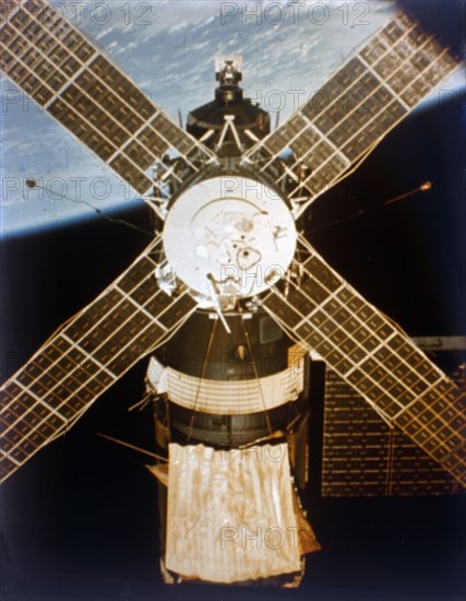 Last view of Skylab, 1974. Creator: NASA.