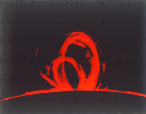 Solar prominences. Creator: NASA.