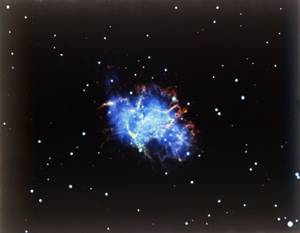 Crab Nebula in the constallation of Taurus. Creator: NASA.