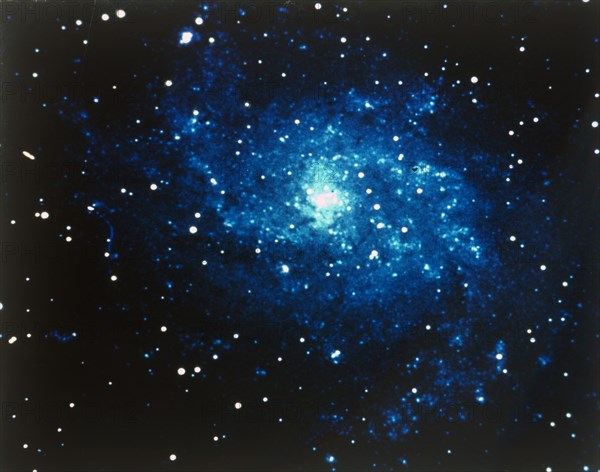 Spiral galaxy in Triangulum constellation. Creator: NASA.