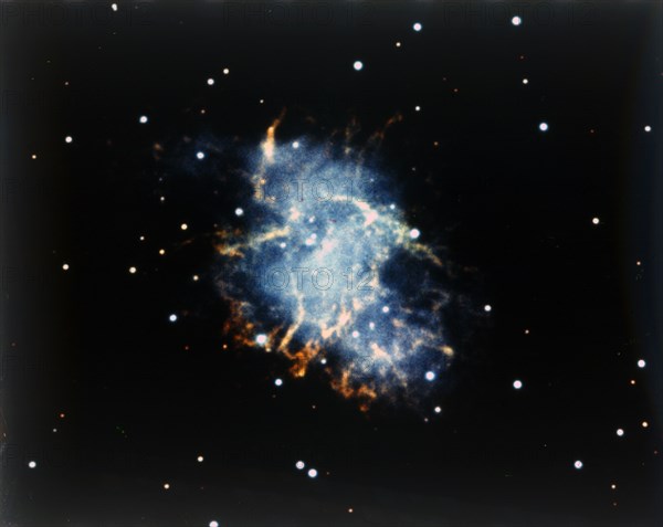 Crab Nebula in the constallation of Taurus. Creator: NASA.