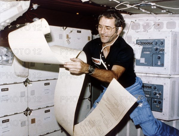 Astronaut Richard Truly, second Space Shuttle flight, November 1981. Creator: NASA.