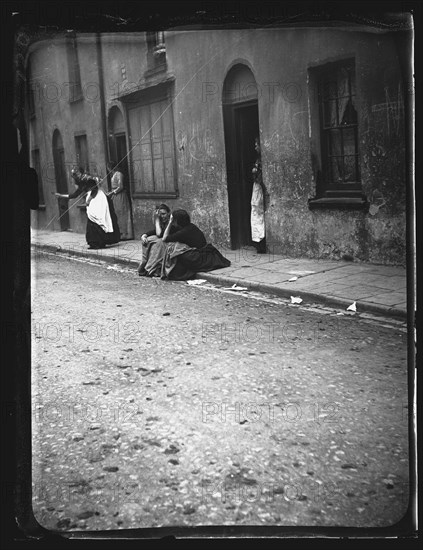 Mary Ann Street, Cardiff, 1893. Creator: William Booth.