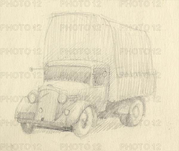 Lorry, 1951. Creator: Shirley Markham.