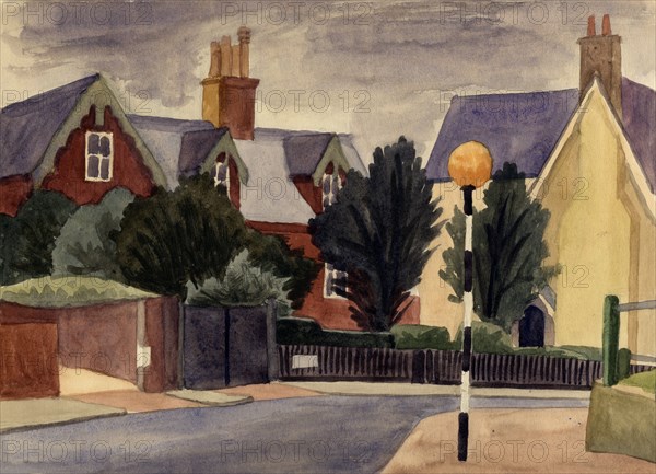 Belisha beacon, c1951. Creator: Shirley Markham.