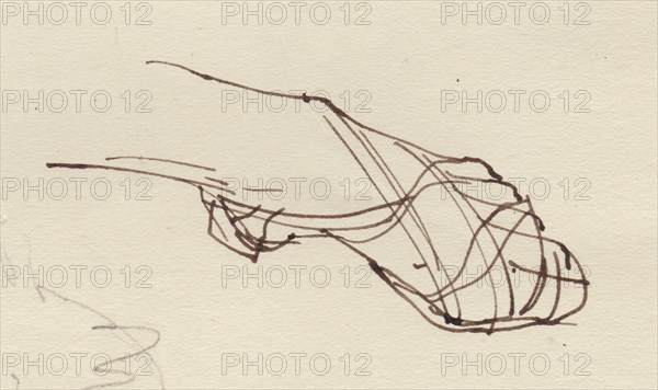 Foot study, c1950. Creator: Shirley Markham.