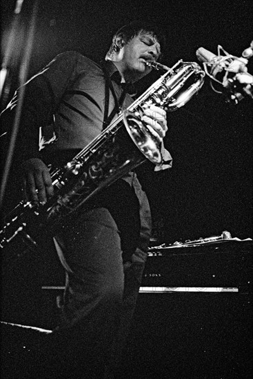 John Surman, Ronnie Scott's, Soho, London, April 1989. Creator: Brian O'Connor.