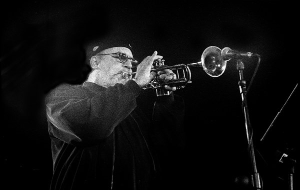 Randy Brecker, Brecon Jazz Festival, Brecon, Wales, Aug 2001. Creator: Brian O'Connor.