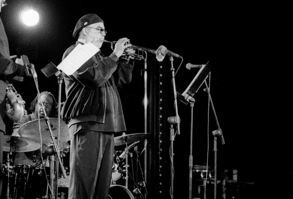 Randy Brecker, Brecon Jazz Festival, Brecon, Wales, Aug 2001. Creator: Brian O'Connor.