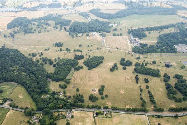 Landscape park, Wentworth Woodhouse, Wentworth, South Yorkshire, 2018