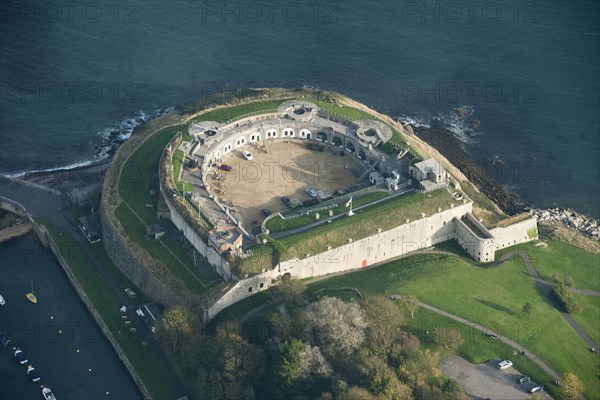 Nothe Fort, former coastal battery and now museum, Weymouth, Dorset, 2014