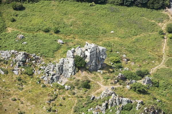 Medieval Chapel of St Michael on Roche Rock, Cornwall, 2018