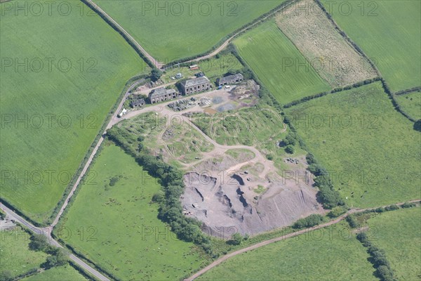 Hail Moor ironstone mine, Cumbria, 2014