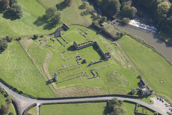 Kirkham Priory Augustinian monastery, North Yorkshire, 2014