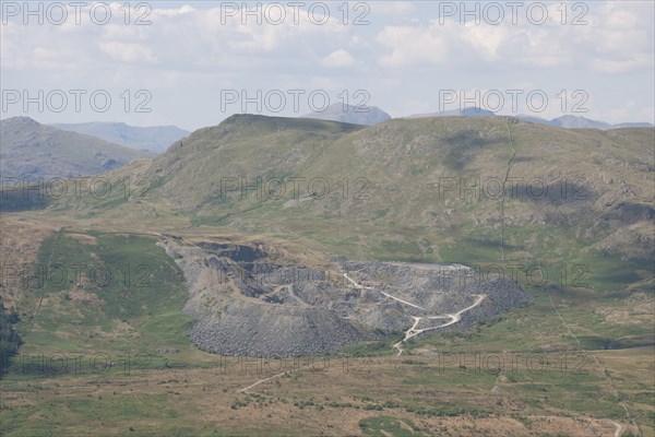 Broughton Moor slate quarry, Cumbria, 2014