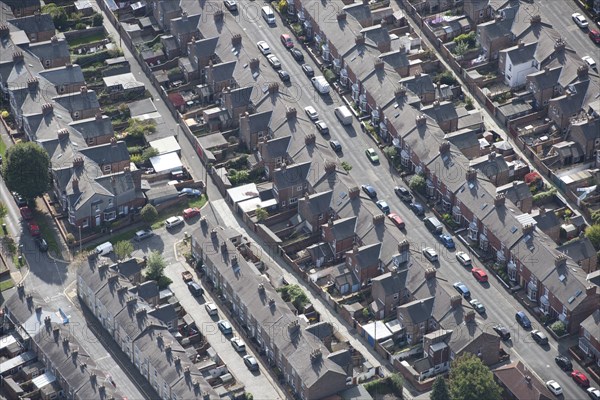 Terraced housing, York, North Yorkshire, 2014