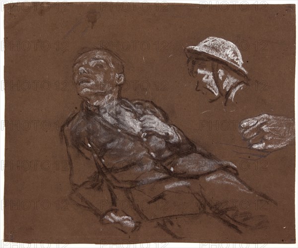 Studies for 'Mametz Wood', c1916.