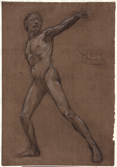 Figure Study for "Judas", c1910-1911.