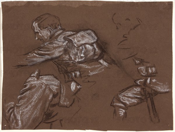 Studies for 'Mametz Wood', c1916.