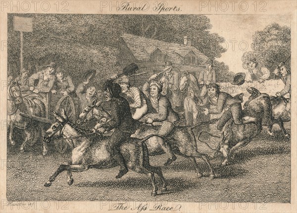 Rural Sports - The Ass Race', 1800.