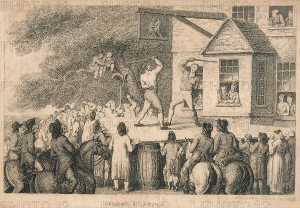 Cudgel Playing', 1799.