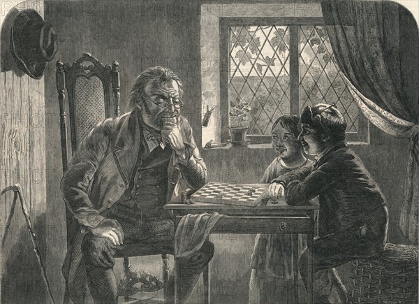 A Fix - Black To Move', 19th century.