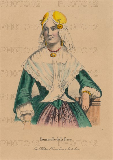 Demoiselle de la Frise', 1850s.