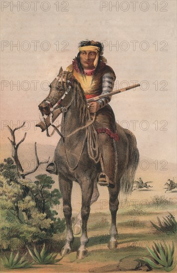 Lipan-Warrior', c1857.