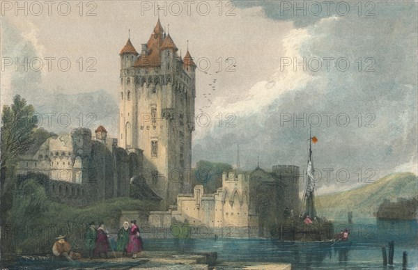 The Gothic Towers of Ellfeld', c1834.